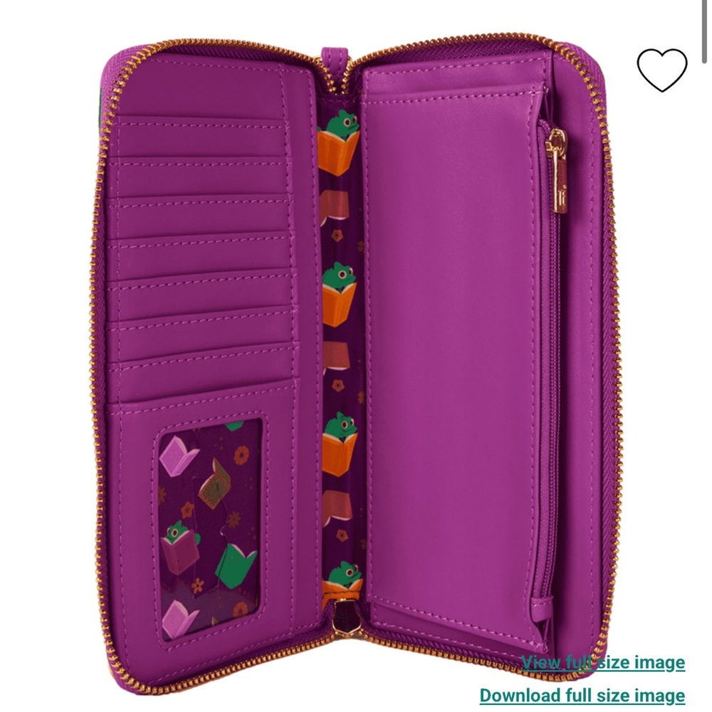Loungefly Tangled Rapunzel Exclusive Books Mini Backpack & Wallet Set - Picture 14 of 15